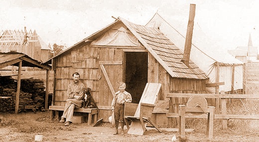 Shack and Tent House